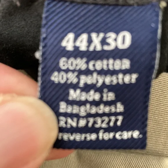 Men's Khaki Dress Pants - Picture 4 of 5